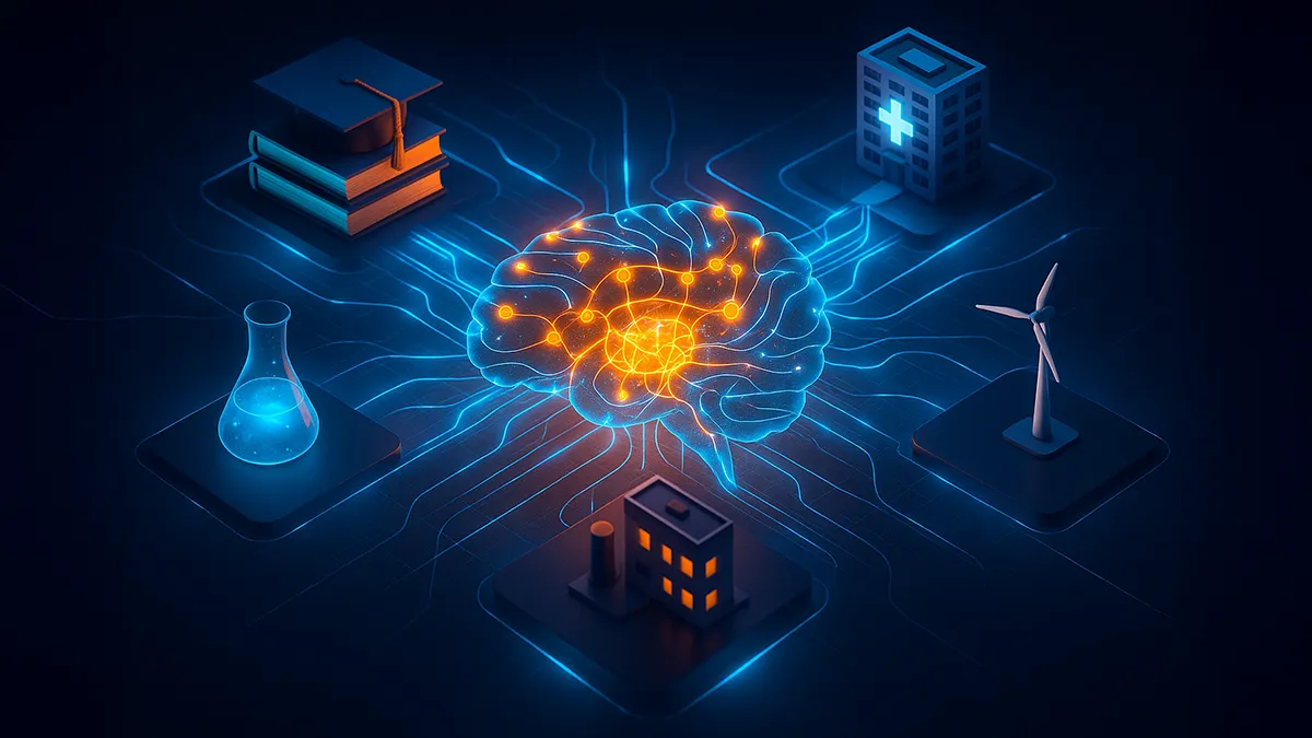 Eine künstliche Superintelligenz zeigt die Zukunft